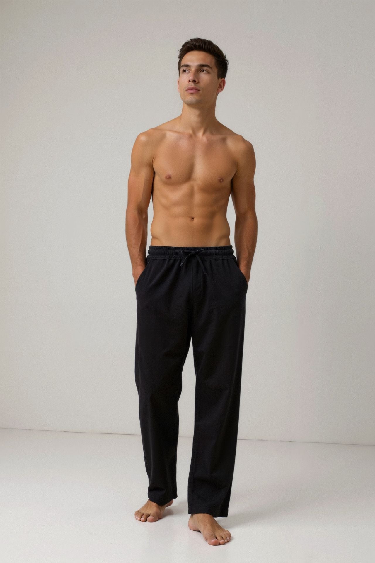 ASHBURY – LINEN BLEND LOUNGE TROUSERS