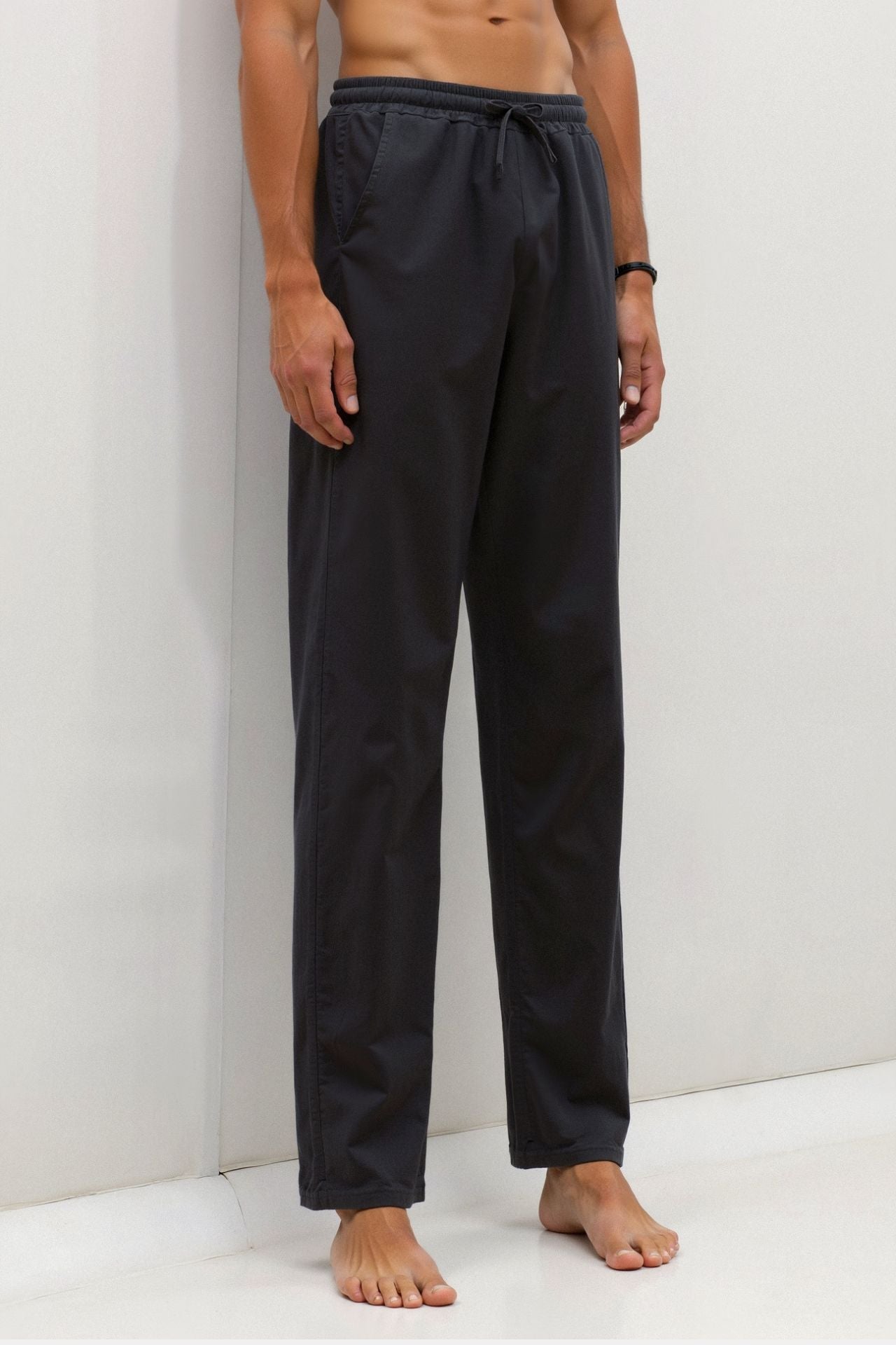 ASHBURY – LINEN BLEND LOUNGE TROUSERS