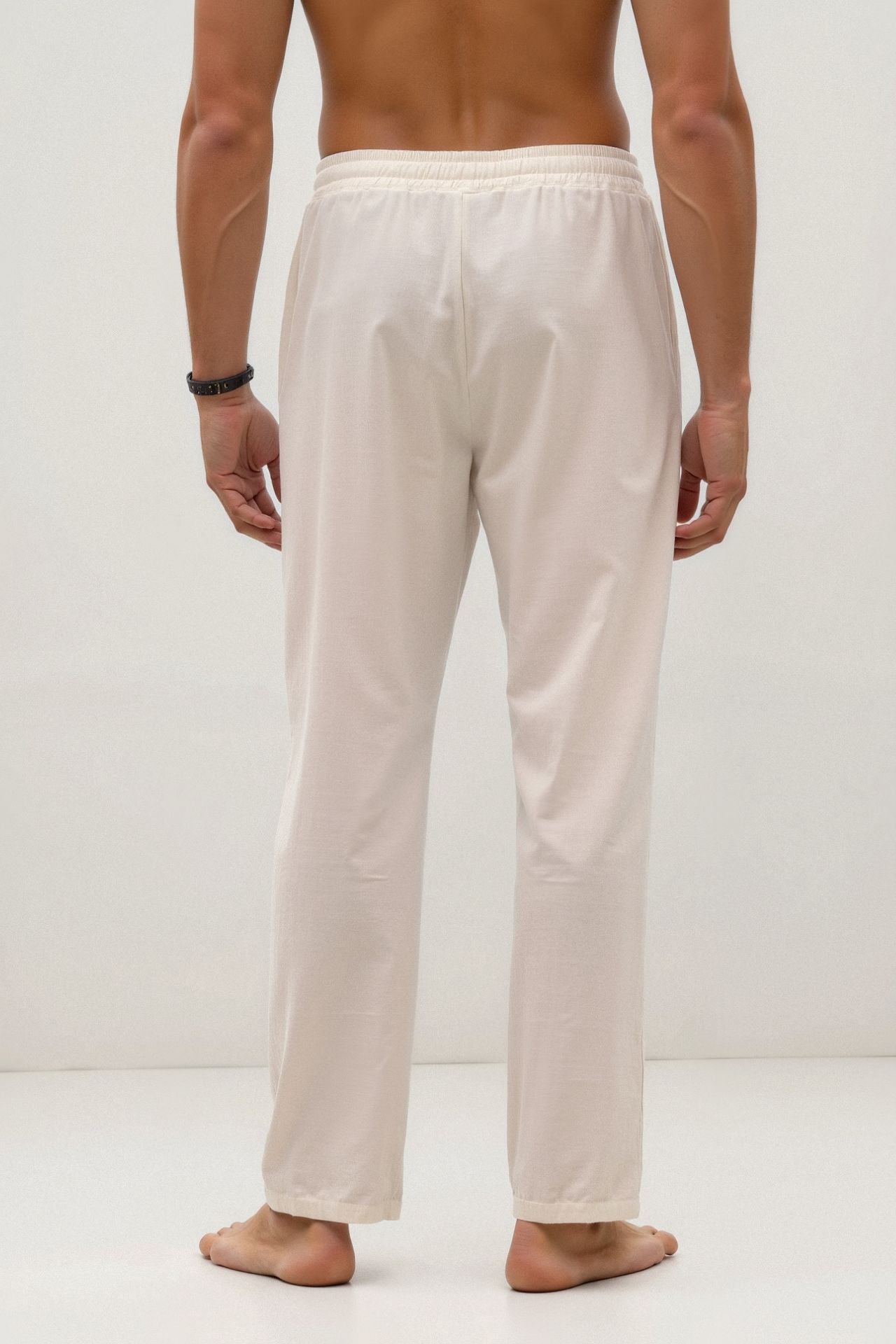 ASHBURY – LINEN BLEND LOUNGE TROUSERS
