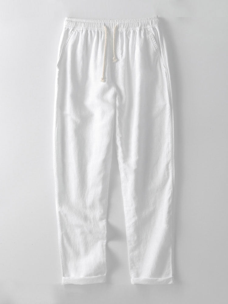 RAVENSBY – STRIPED LINEN SET