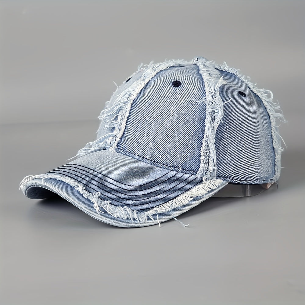 REDFORD – DISTRESSED DENIM CAP