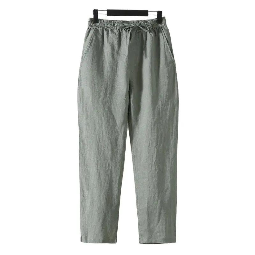 WEXLEY – STRAIGHT FIT LINEN PANTALON