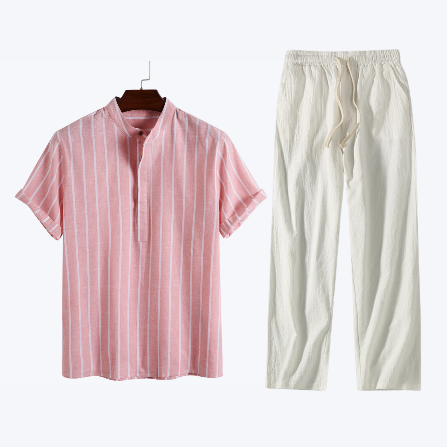 THE ASHCROFT – STRIPED LINEN SET