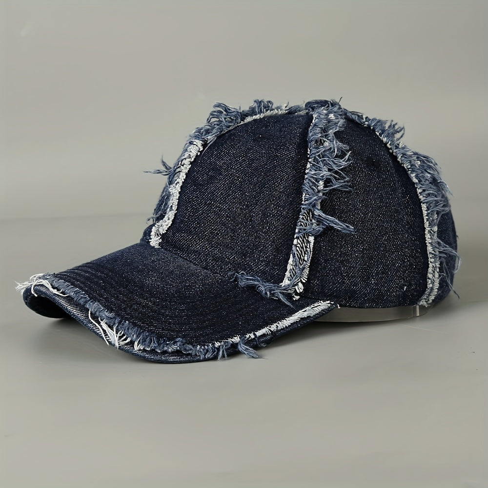 REDFORD – DISTRESSED DENIM CAP