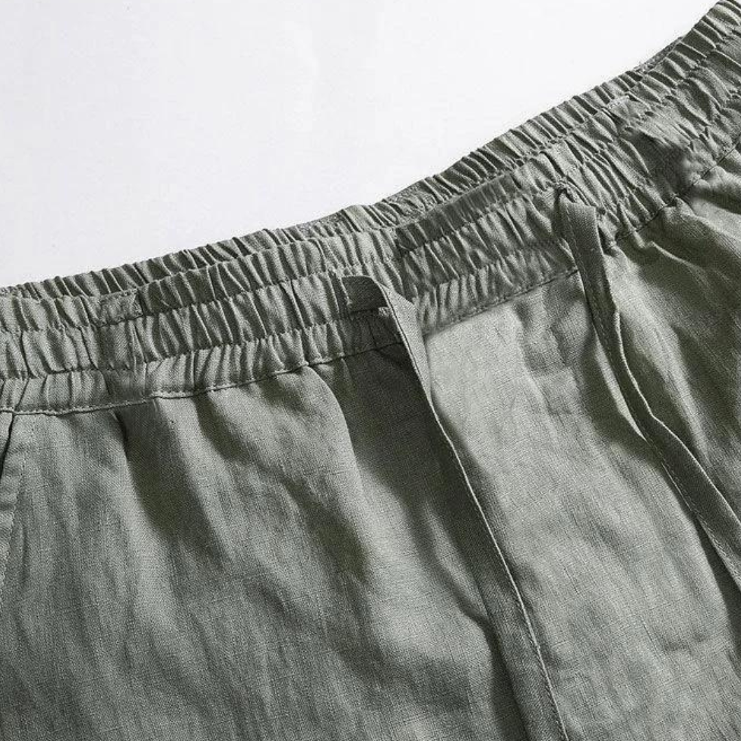 WEXLEY – STRAIGHT FIT LINEN PANTALON