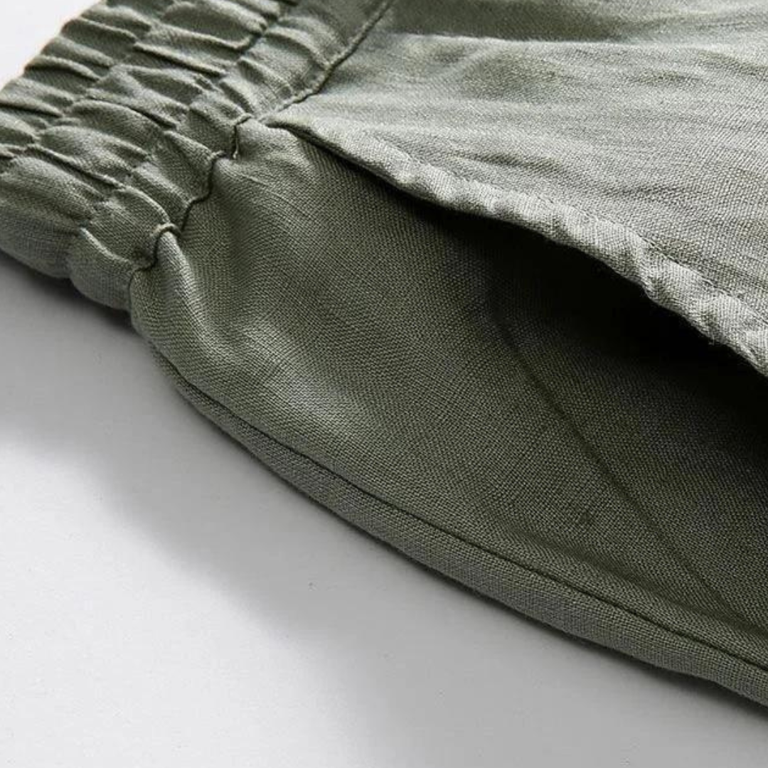 WEXLEY – STRAIGHT FIT LINEN PANTALON