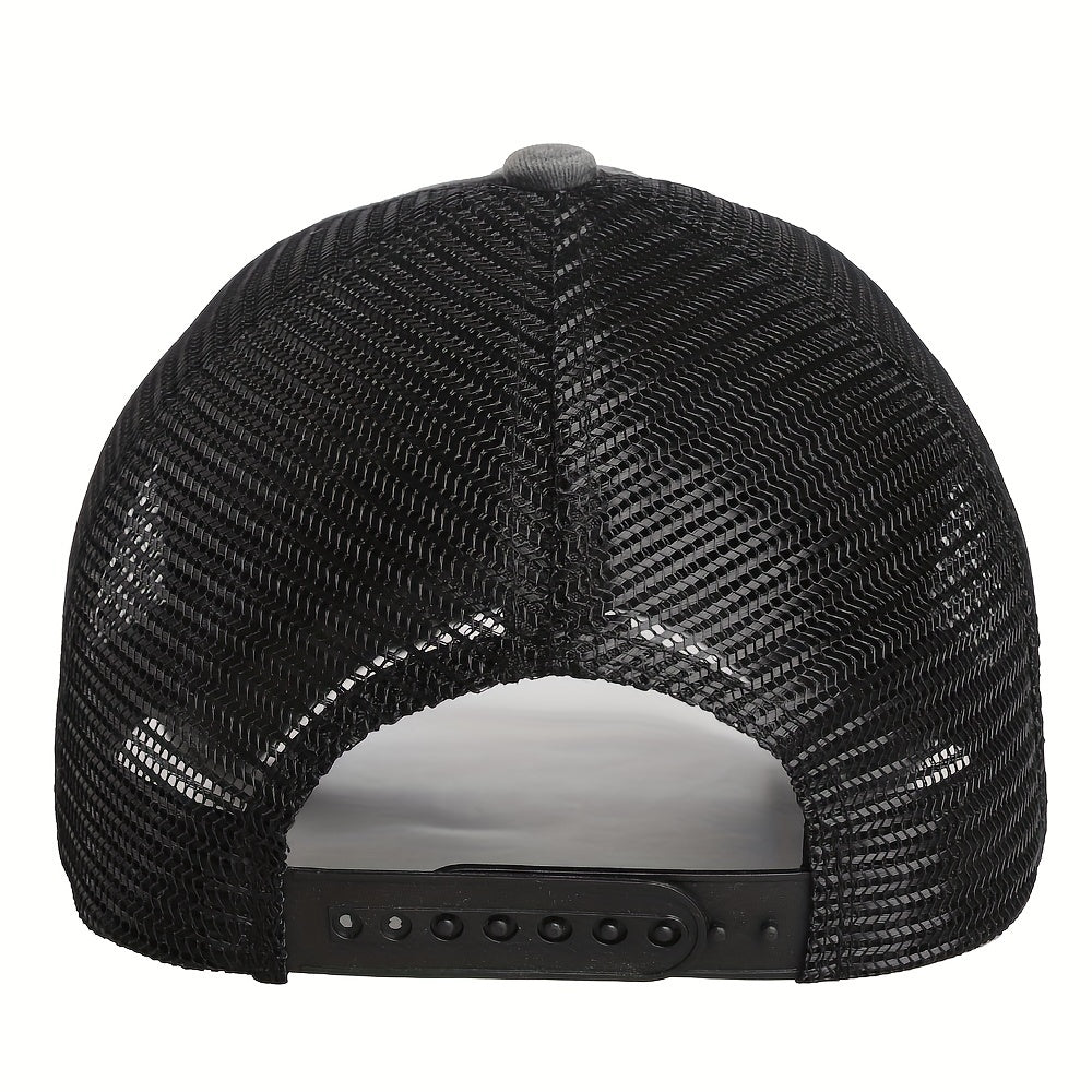 VINTEDGE – DISTRESSED MESH TRUCKER CAP