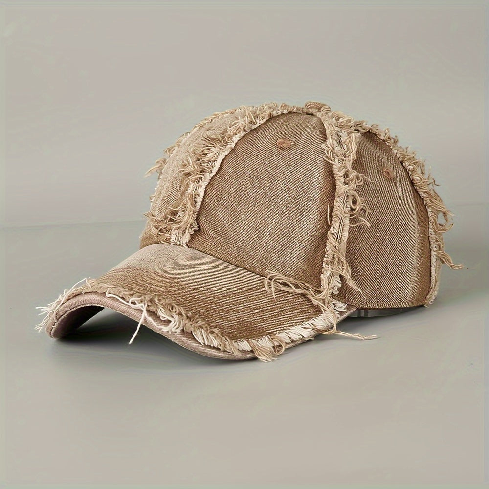 REDFORD – DISTRESSED DENIM CAP