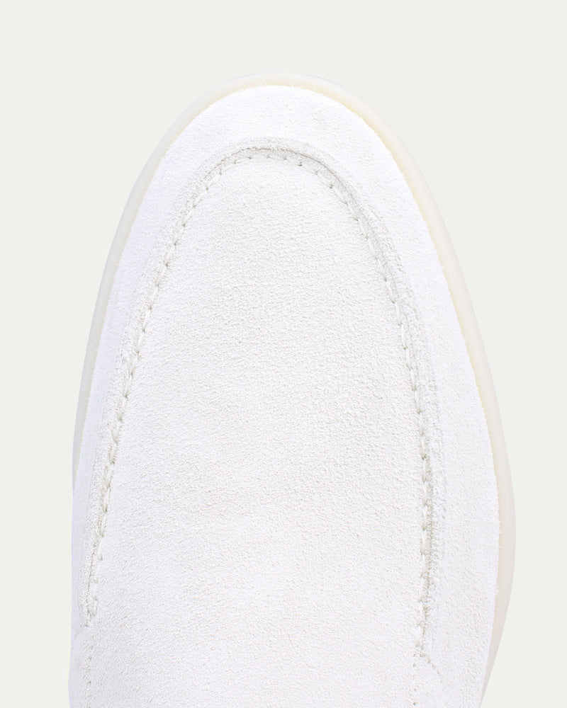 Hampton Yacht Loafers in White