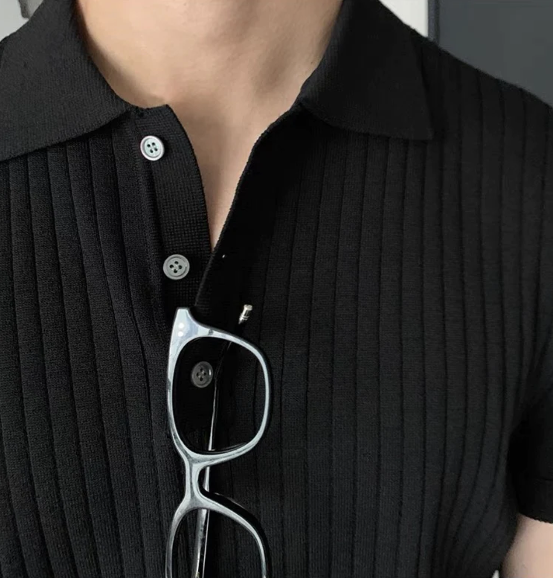 THE STRATHMORE – BLACK COTTON SET