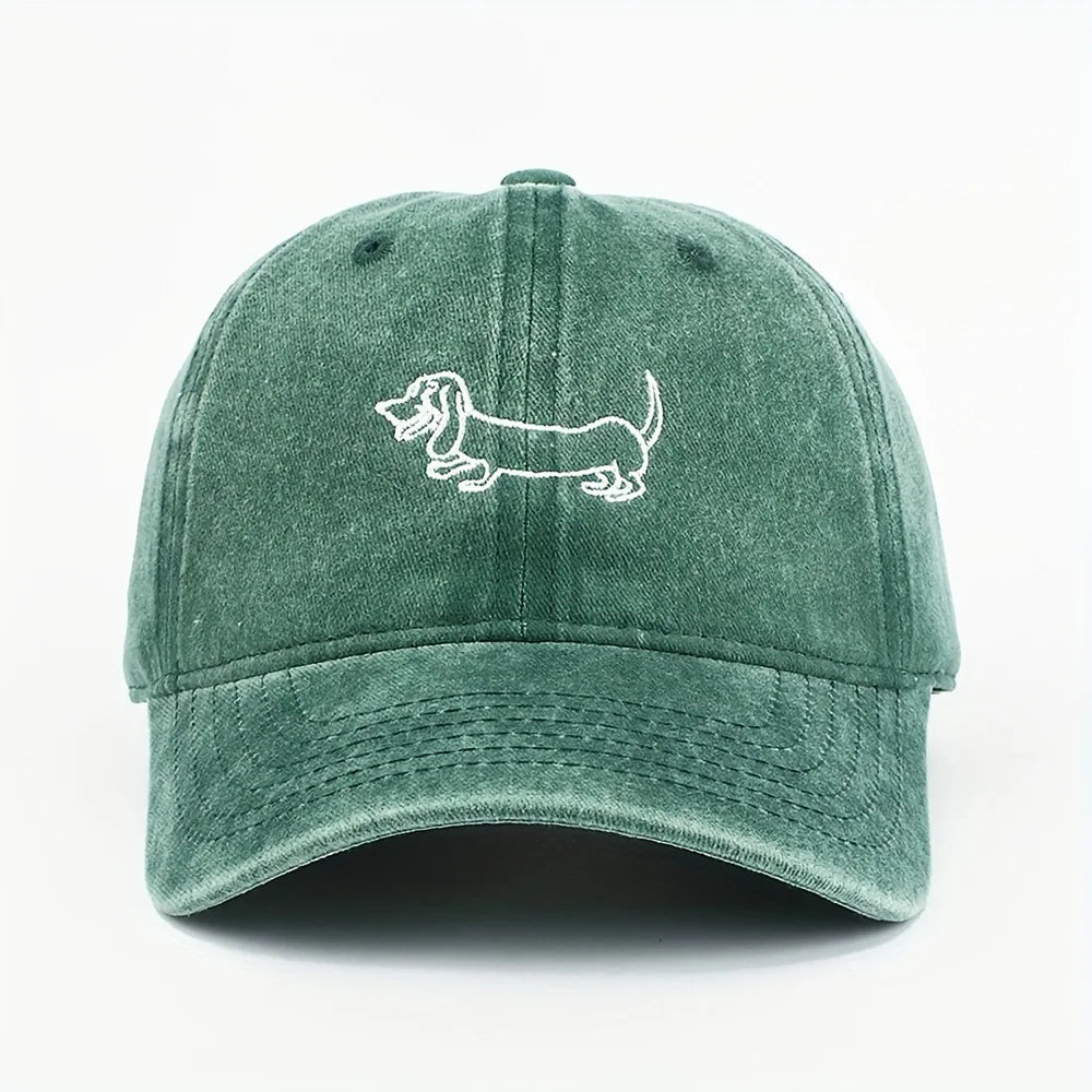 DACHSHADOW – RETRO DOG EMBROIDERED CAP