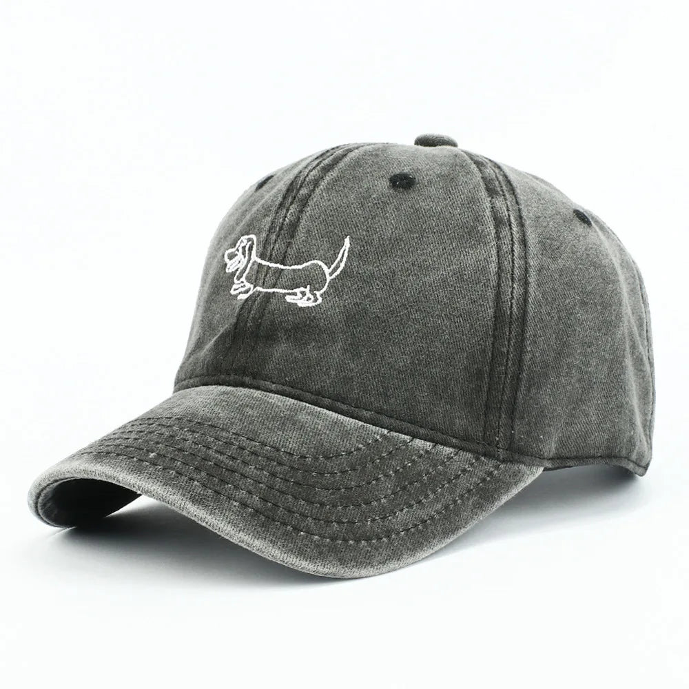 DACHSHADOW – RETRO DOG EMBROIDERED CAP