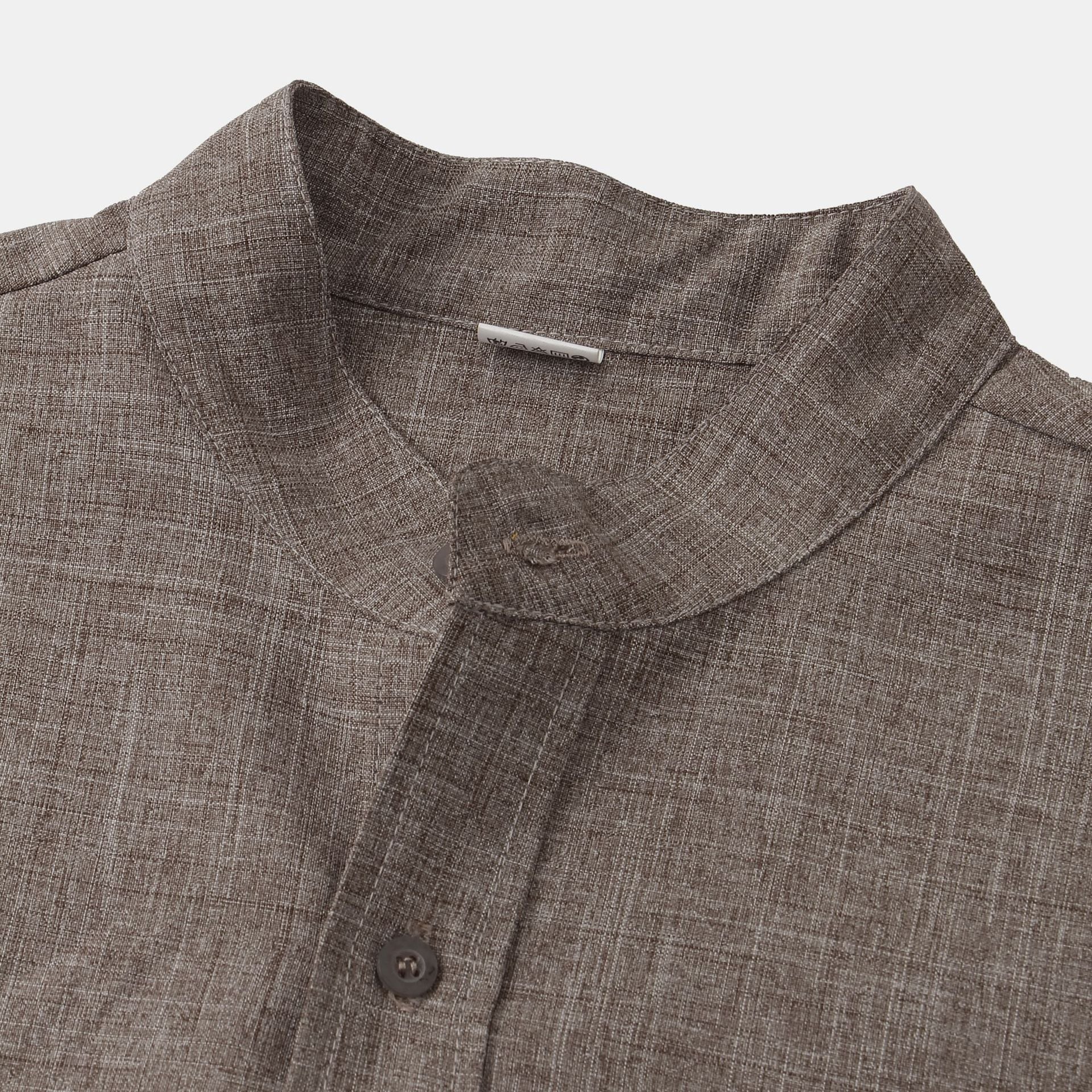 DARROW – MANDARIN COLLAR SHIRT