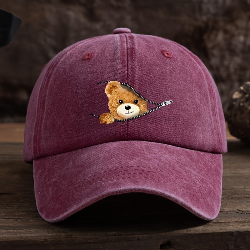 DUNMORE – ZIP BEAR CAP