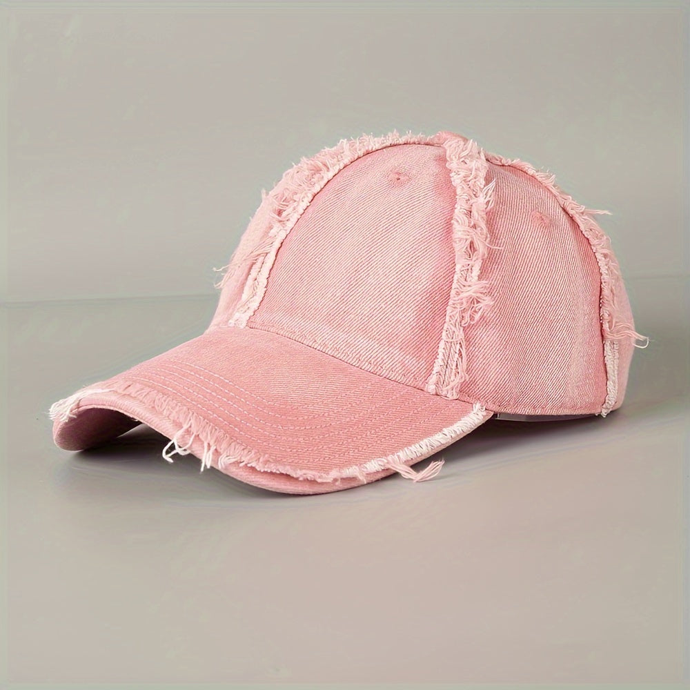 REDFORD – DISTRESSED DENIM CAP