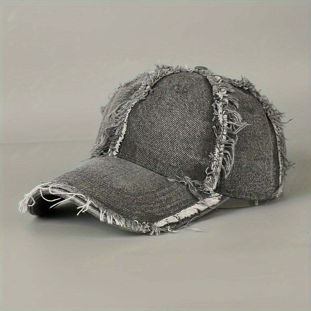 REDFORD – DISTRESSED DENIM CAP