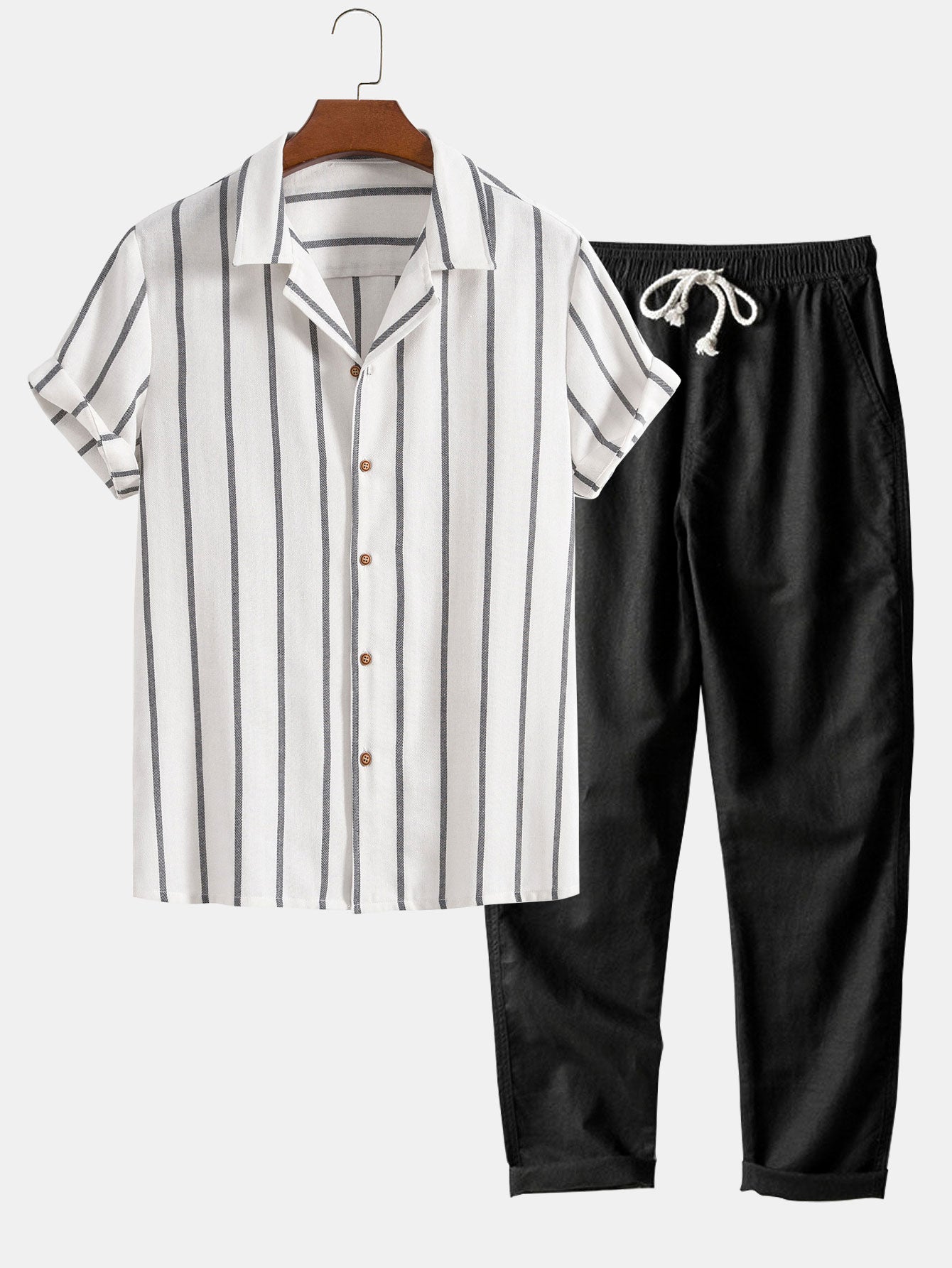 THE WEXLEY – PINSTRIPE SUMMER SET