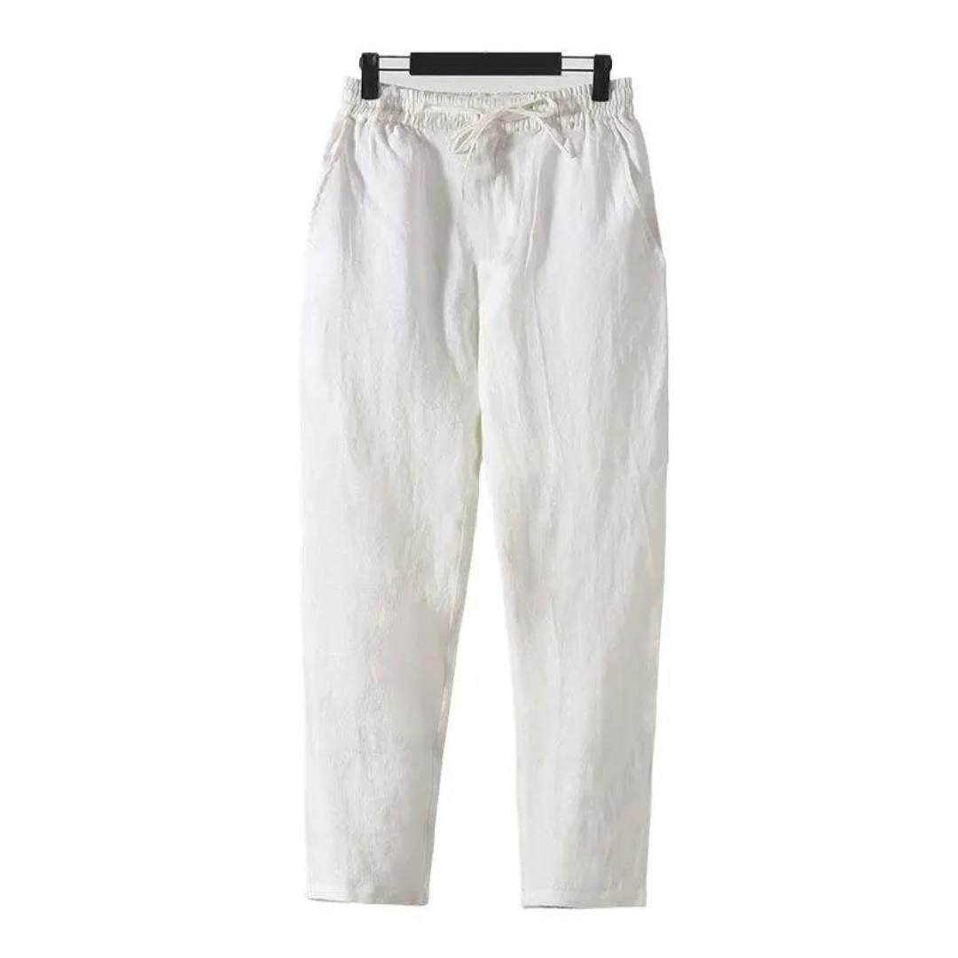 WEXLEY – STRAIGHT FIT LINEN PANTALON