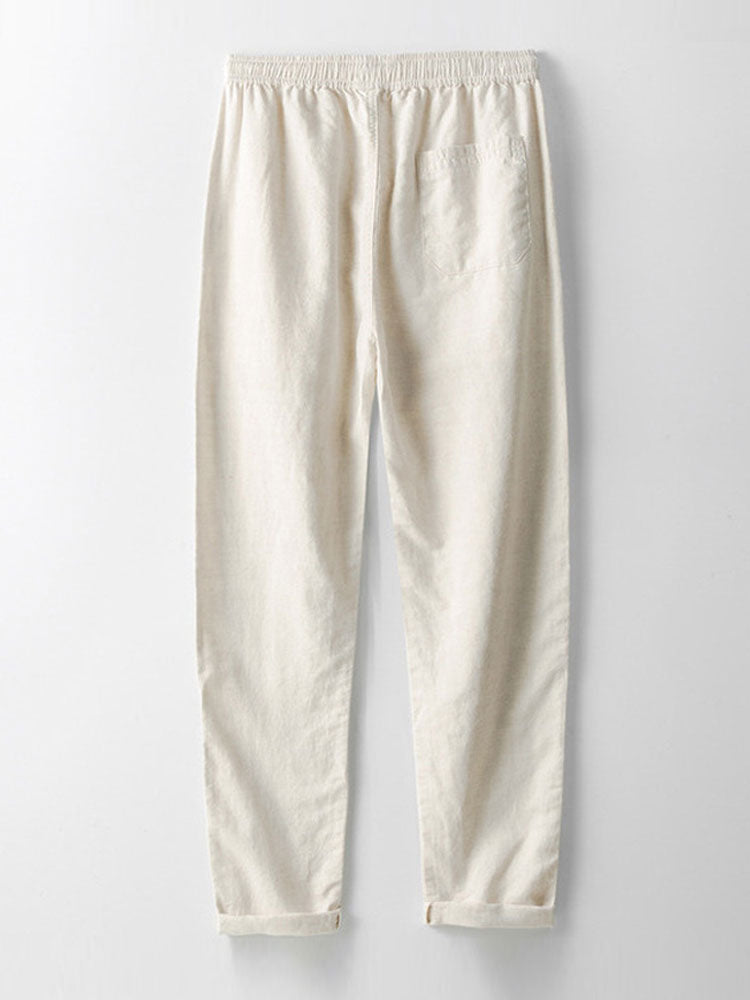 RAVENSBY – STRIPED LINEN SET