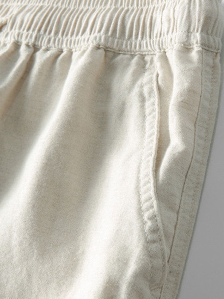 RAVENSBY – STRIPED LINEN SET