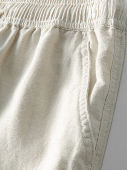 RAVENSBY – STRIPED LINEN SET