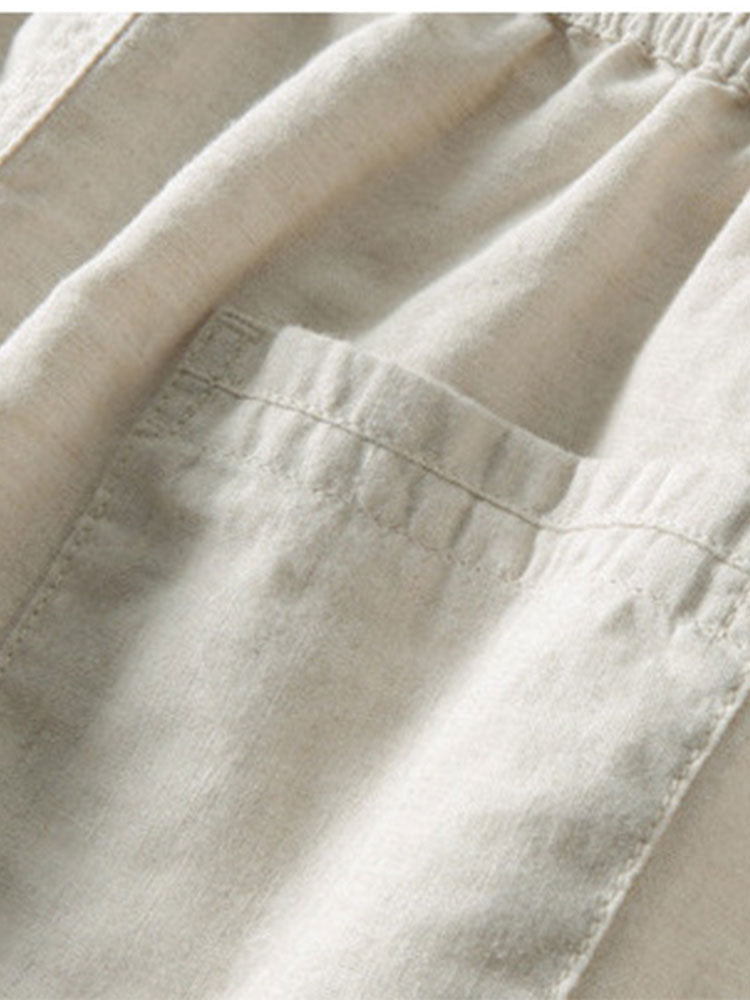 RAVENSBY – STRIPED LINEN SET