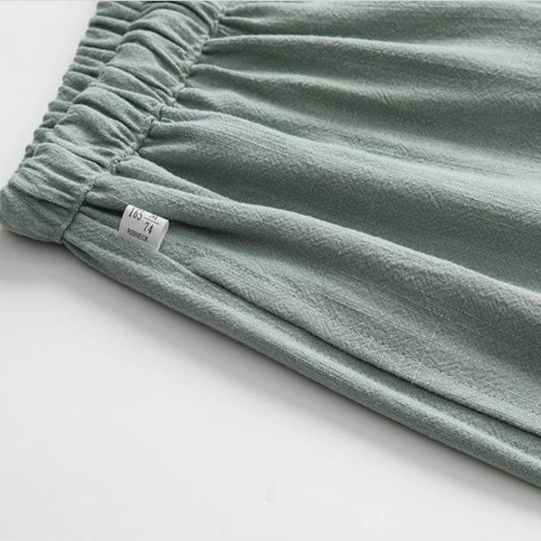 WHITFORD – OVERSIZED LINEN TROUSERS