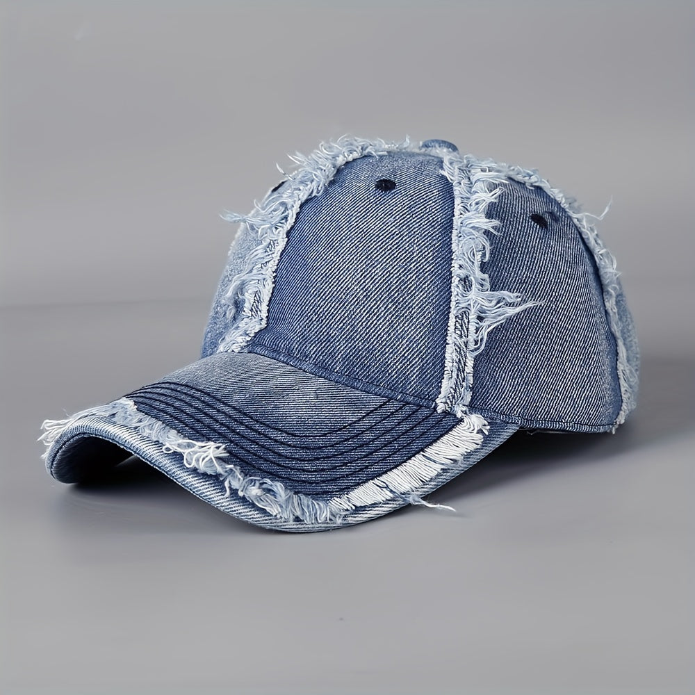 REDFORD – DISTRESSED DENIM CAP