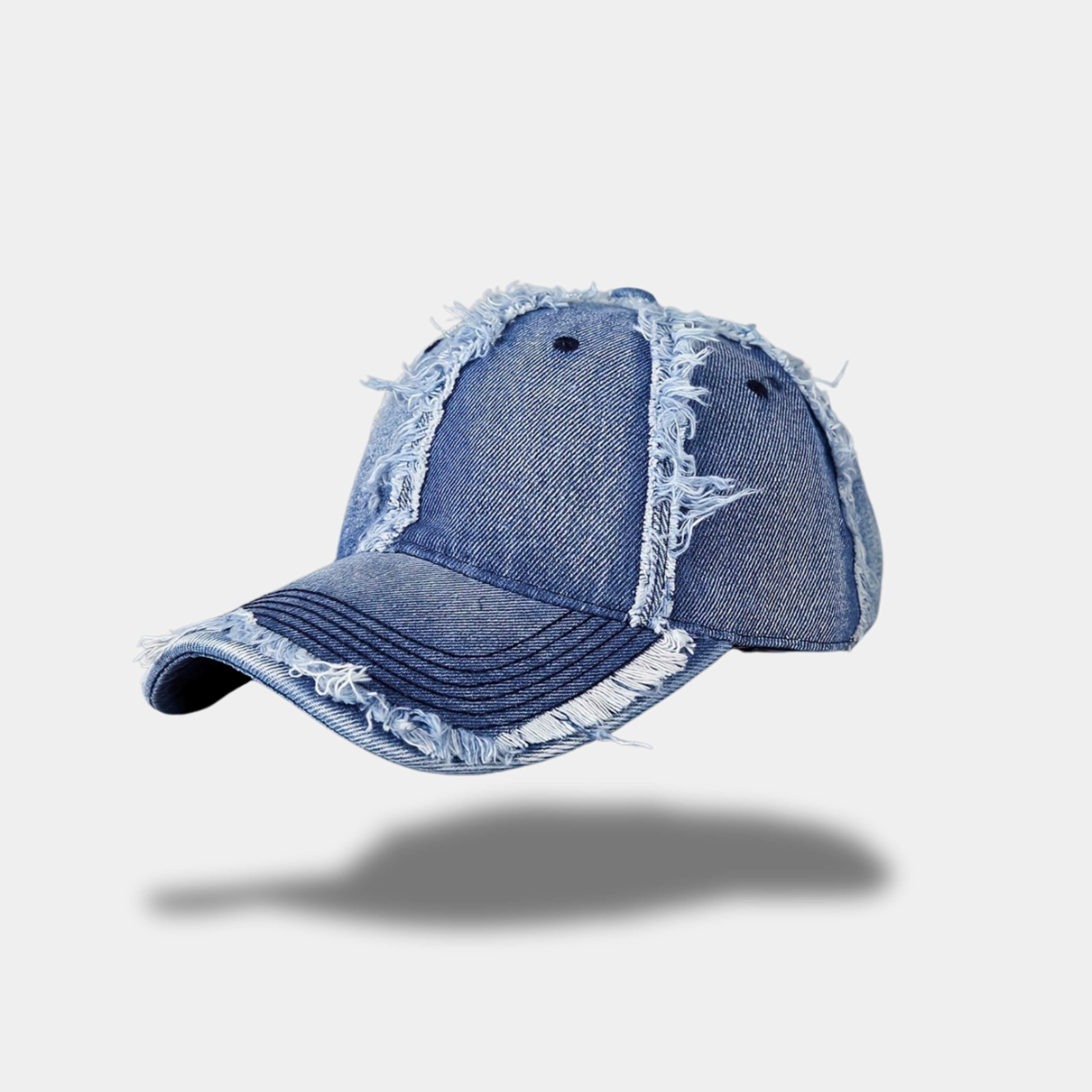REDFORD – DISTRESSED DENIM CAP