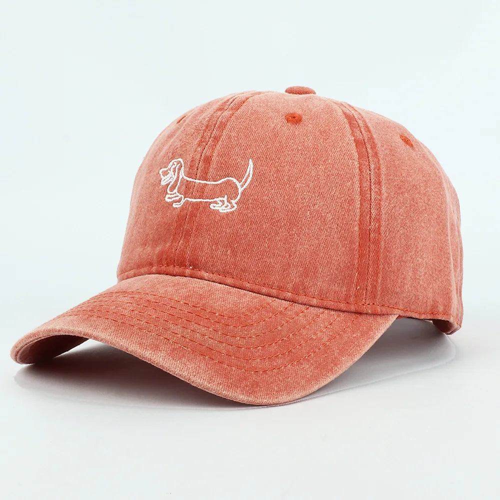 DACHSHADOW – RETRO DOG EMBROIDERED CAP