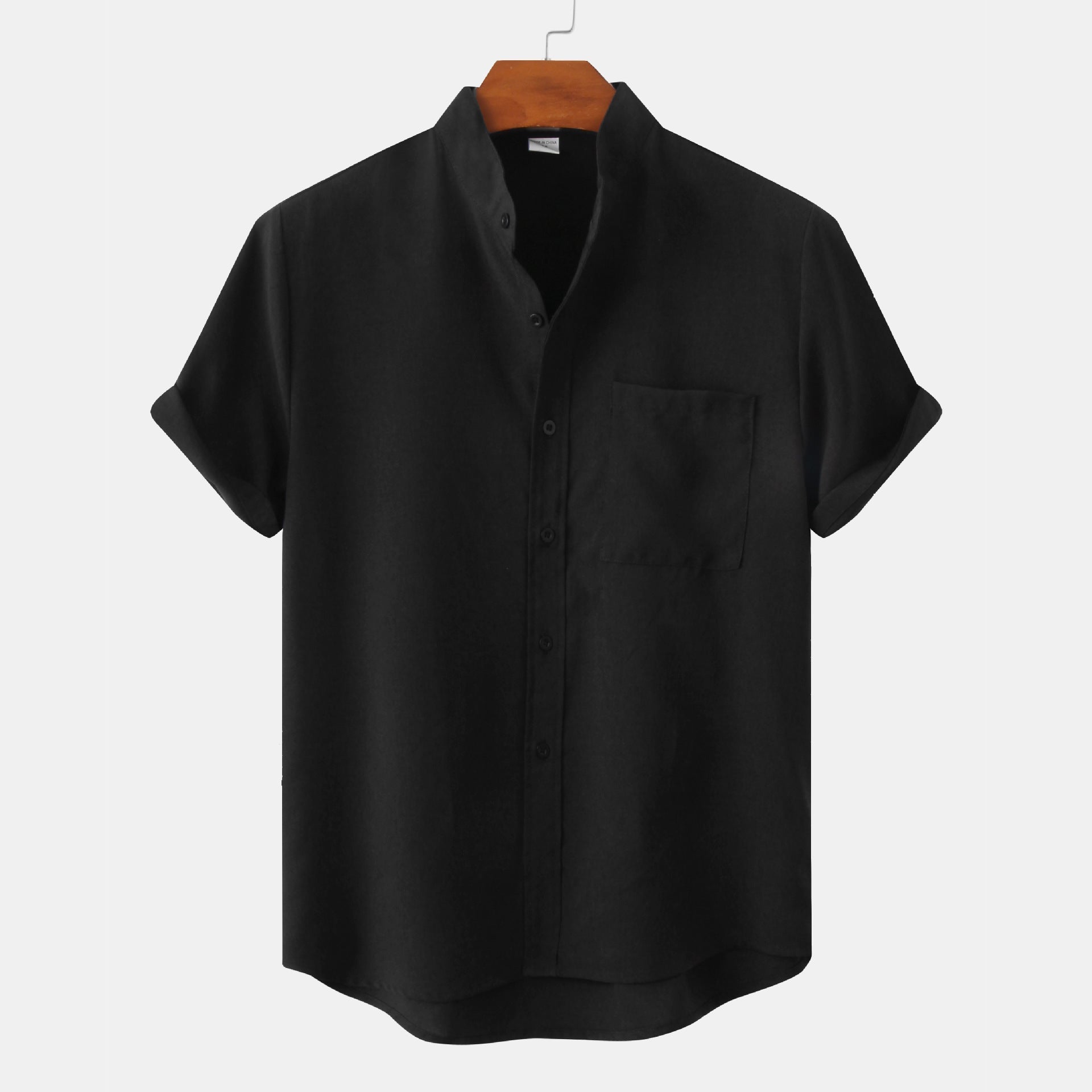 DARROW – MANDARIN COLLAR SHIRT